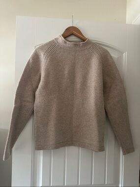 J. Crew Men's Beige Crewneck Sweater